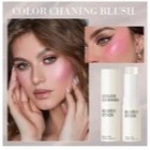 Dual-Use Cheek And Lip Pure Beauty Color Changing Blush Stick She Loves 0.25oz. - Picture 3 of 7